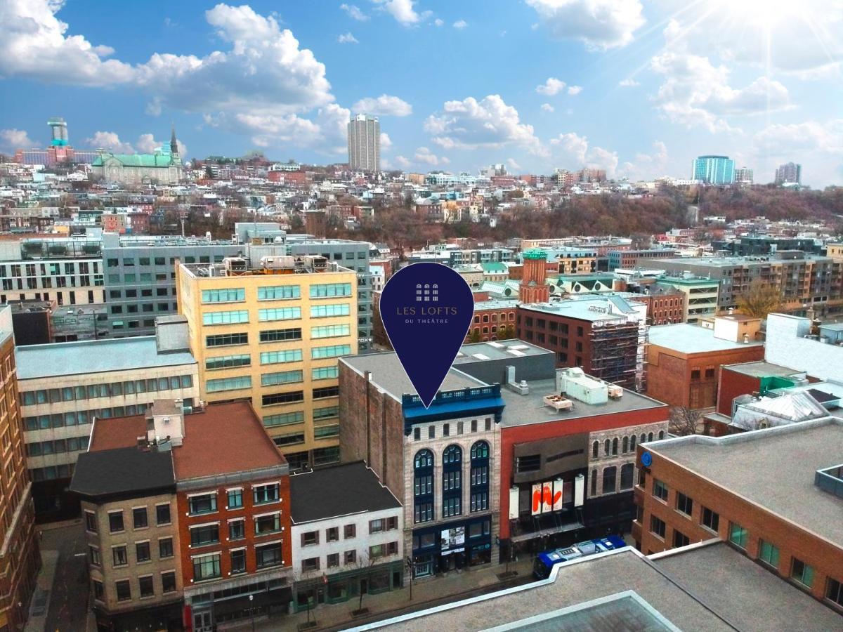 Les Lofts du Théâtre Apartamento Quebeque Exterior foto
